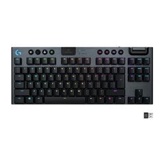 Игровая клавиатура Logitech G915 TKL (NO) Linear, Черная цена и информация | Клавиатуры | 220.lv