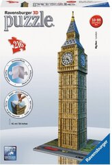 Ravensburger Puzzle 3D 216 деталей Big Ben 125548 цена и информация | Пазлы | 220.lv