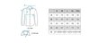 Vīriešu krekls ar garām piedurknēm Ombre K542, zils цена и информация | Vīriešu krekli | 220.lv