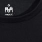 T-krekls Marat SMP24009*03, melns/balts cena un informācija | Vīriešu T-krekli | 220.lv