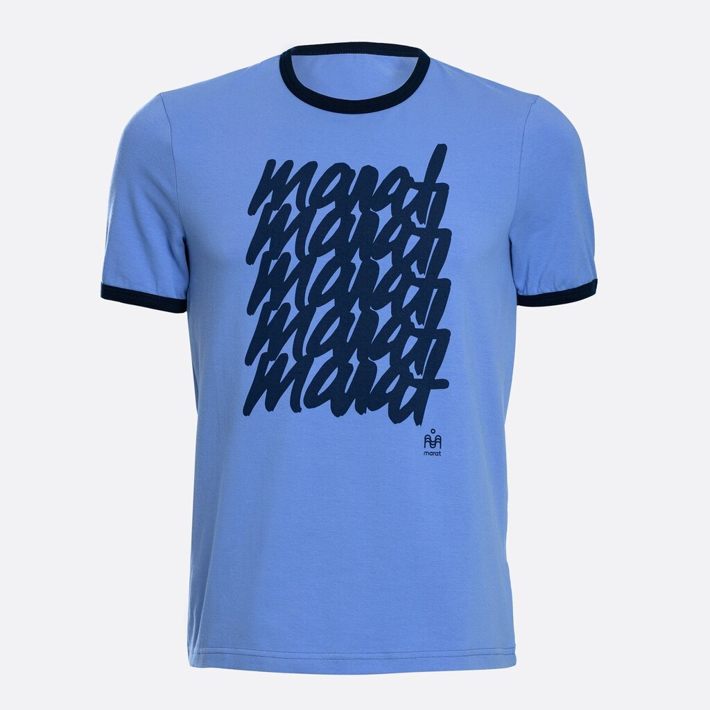 T-krekls vīriešiem Retro SMP24011*01, zils/tumši zils cena un informācija | Vīriešu T-krekli | 220.lv