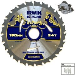 Zāģa disks Irwin Weldtec 184x16x24T cena un informācija | Zāģi, ripzāģi | 220.lv