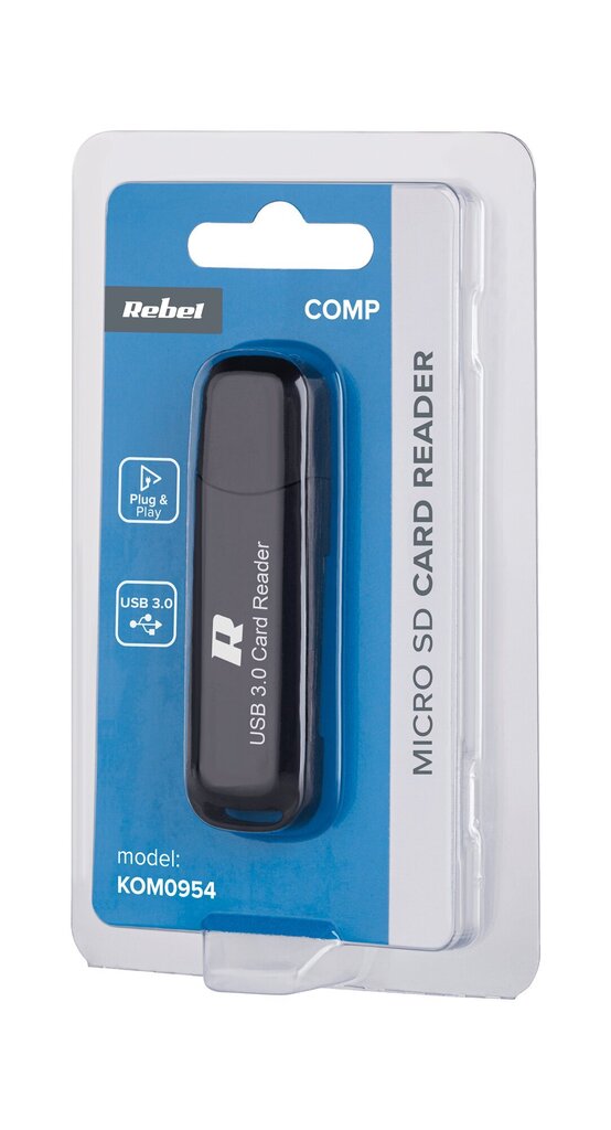 Rebel USB 3.0 9in1 Atmiņas karšu lasītājs cena un informācija | Adapteri un USB centrmezgli | 220.lv