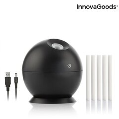 Mini Izsmidzināms Aromātisks Gaisa Mitrinātājs Black InnovaGoods цена и информация | Увлажнители воздуха | 220.lv