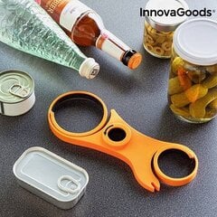 Yниверсальный консервный нож 5-в-1 InnovaGoods цена и информация | Кухонные принадлежности | 220.lv