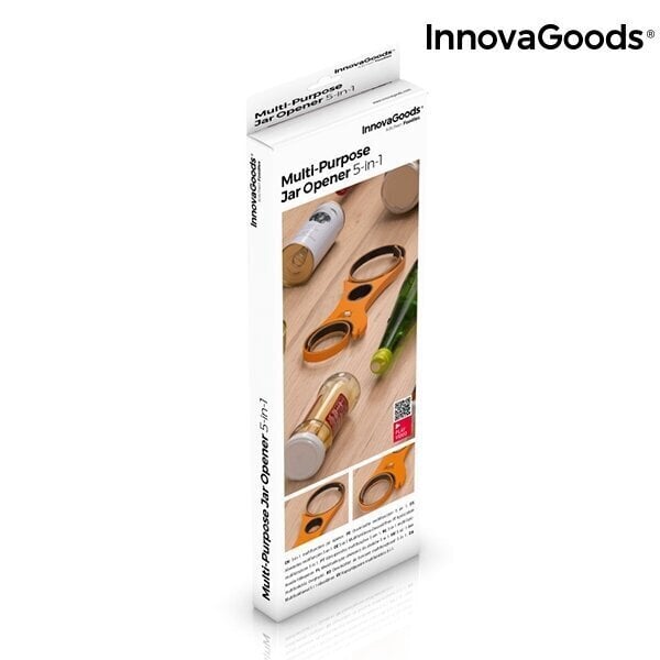 Multifunkcionālo konservu attaisāmo InnovaGoods Kitchen Foodies 5-in-1 cena un informācija | Virtuves piederumi | 220.lv