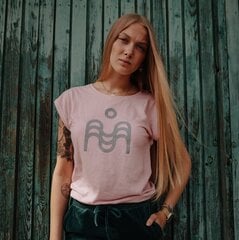 Sieviešu T-krekls Marat MNP24009*02, rozā cena un informācija | T-krekli sievietēm | 220.lv