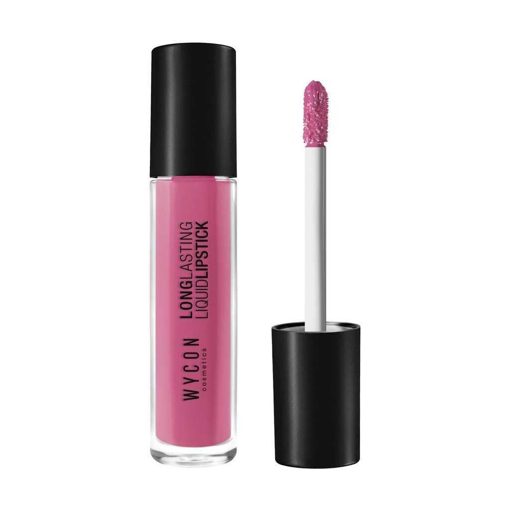 Šķidra lūpu krāsa Wycon Cosmetics Liquid Lipstick 19 PINK GERANIUM cena un informācija | Lūpu krāsas, balzāmi, spīdumi, vazelīns | 220.lv