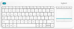 Logitech K400 Plus white (IT layout) cena un informācija | Klaviatūras | 220.lv