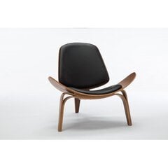 Кресло Niko, черное/коричневое цена и информация | Кресла в гостиную | 220.lv