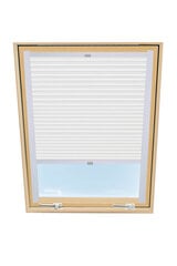 Рулонная штора на мансардное окно Velux, 114x118 см, белый B-301000 цена и информация | Рулонные шторы | 220.lv