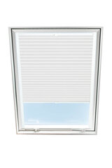 Plisēts aizkars jumta logam Velux, 78x118 cm, Balts B-301000 цена и информация | Рулонные шторы | 220.lv