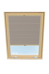 Штора плиссе на мансардное окно Velux, 78x160 см, Sand B-306000 цена и информация | Рулонные шторы | 220.lv