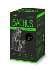 Кормовая добавка Bachus Hair & Skin, 60 таблеток. цена и информация | Витамины, пищевые добавки, анти-паразит продукты для собак | 220.lv