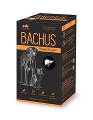 Кормовая добавка Bachus Hepatic&Digest, 60 табл. цена и информация | Витамины, пищевые добавки, анти-паразит продукты для собак | 220.lv