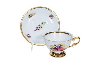 Tējas komplekts Sterne Porcelan «Augļi», 6 personām, 12 priekšmeti цена и информация | Посуда, тарелки, обеденные сервизы | 220.lv