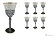 Vīna glāžu komplekts Adagio Allegro White&Grey Light 6 gab. 220 ml cena un informācija | Glāzes, krūzes, karafes | 220.lv