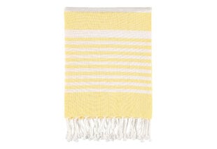 4Living Hamam dvielis Stripe, dzeltens, 80 x 150 cm цена и информация | Полотенца | 220.lv