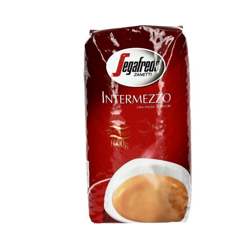 Kafijas pupiņas Segafredo Intermezzo 1000gr cena un informācija | Kafija, kakao | 220.lv