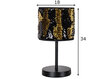 Galda lampa Bling, zeltainas apdares, 40 W cena un informācija | Galda lampas | 220.lv