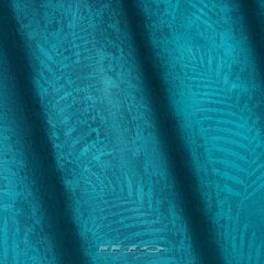 Aptumšojošs aizkars Tropicaline, zilganzaļš, 140 x 240 cm, 1 gab. cena un informācija | Aizkari | 220.lv