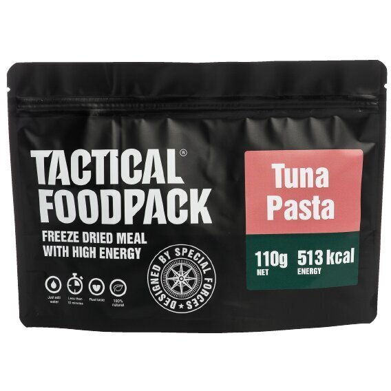 Pasta ar tunci Tactical Foodpack cena un informācija | Gatavā kulinārija | 220.lv