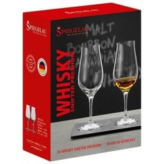 Бокал для виски Spiegelau Whisky Snifter Premium, 2 шт. цена и информация | Стаканы, фужеры, кувшины | 220.lv