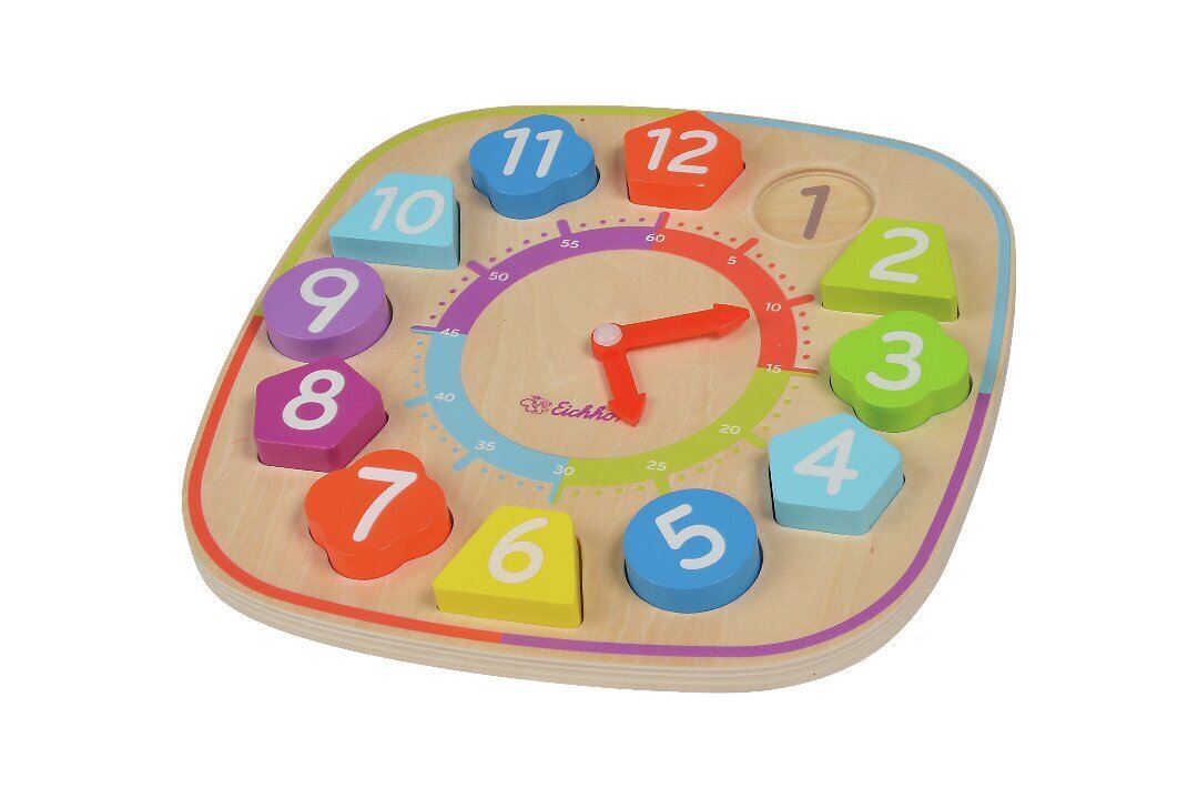Eichhorn koka pulkstenis цена и информация | Rotaļlietas zīdaiņiem | 220.lv