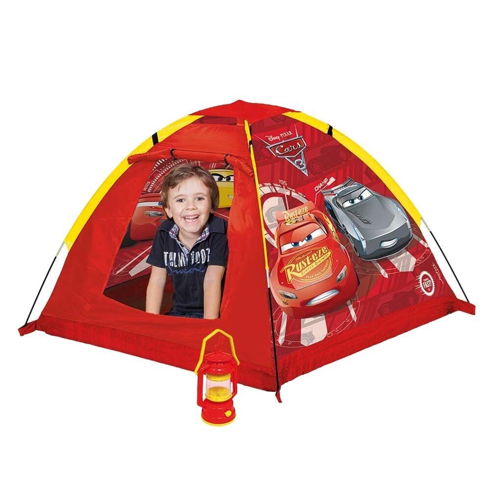 Cars telts ar lukturi цена и информация | Bērnu rotaļu laukumi, mājiņas | 220.lv