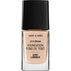 Šķidrs grima pamats Wet n Wild Photofocus Dewy, Soft Ivory 30 ml cena un informācija | Grima bāzes, tonālie krēmi, pūderi | 220.lv