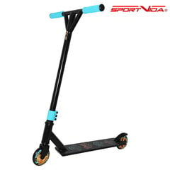 Трюковый самокат SportVida Freestyle, 100мм, RS колоса ABEC-9 RS подшибники, 82cm, цвет - черный Покер цена и информация | Самокаты | 220.lv