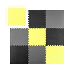 Paklājiņš-puzle Ricokids, 180x180 cm, 9 gab. cena un informācija | Attīstošie paklājiņi | 220.lv