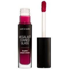 Lūpu spīdums Wet n Wild Megalast Stained Glass Lawyer Up 5.7 ml cena un informācija | Lūpu krāsas, balzāmi, spīdumi, vazelīns | 220.lv