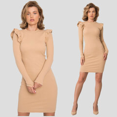 Платье для женщин Alba, кремовое цена и информация | Платья | 220.lv