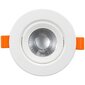 Griestu lampa, Avide LED 7W 4000K, Ø90mm, apaļa cena un informācija | Iebūvējamās lampas, LED paneļi | 220.lv
