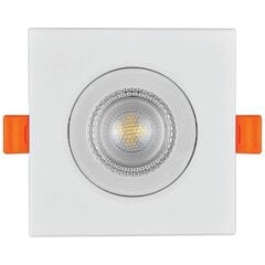 Griestu lampa, Avide LED 7W 4000K, 90x90mm, kvadrāts цена и информация | Монтируемые светильники, светодиодные панели | 220.lv