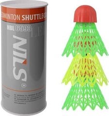 Ātrā badmintona volāni Nils Extreme NBL6593 LED, 3 gab. cena un informācija | Badmintons | 220.lv