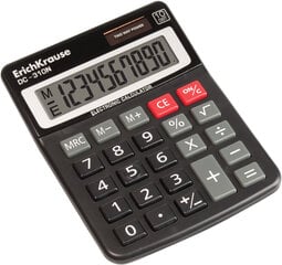 Калькулятор настольный ErichKrause® DC-310N цена и информация | Канцелярия | 220.lv