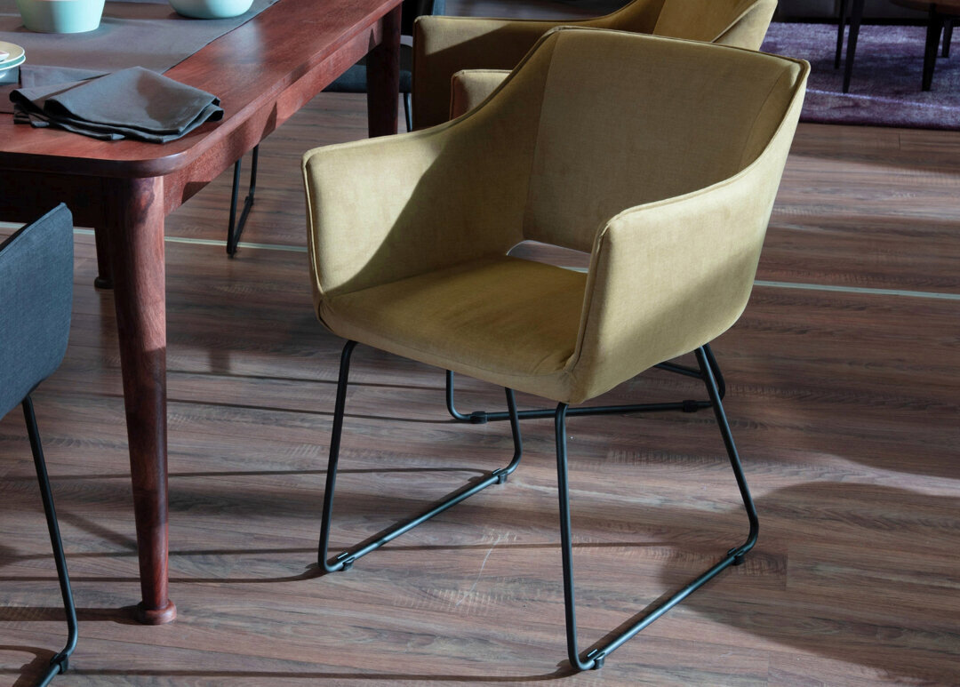 Tom Tailor krēsls, 2 gab., gaiši zaļā krāsā цена и информация | Virtuves un ēdamistabas krēsli | 220.lv