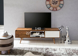 Столик под телевизор Repal, коричневый цена и информация | Тумбы под телевизор | 220.lv