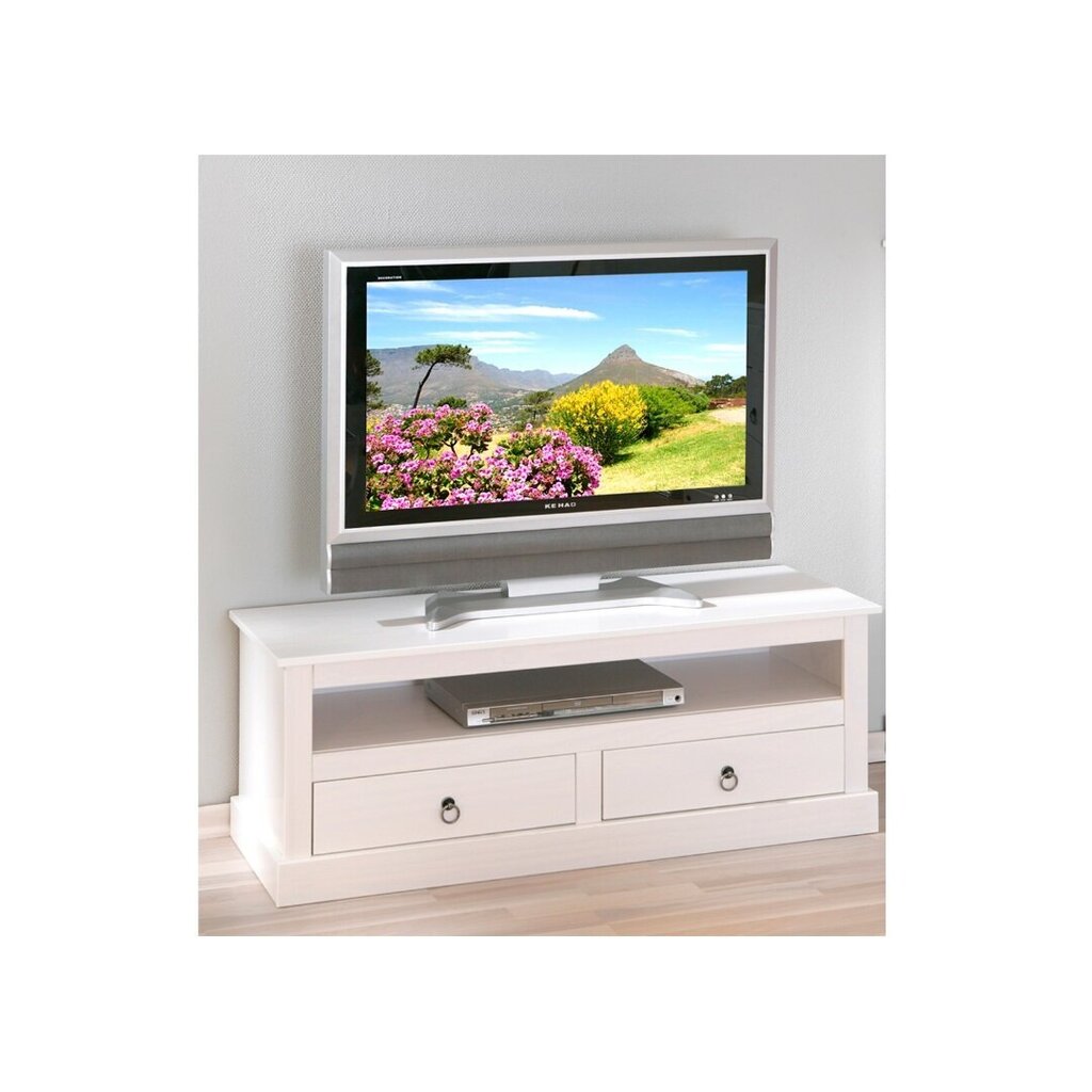 TV galds Provence 3, balts cena un informācija | TV galdiņi | 220.lv