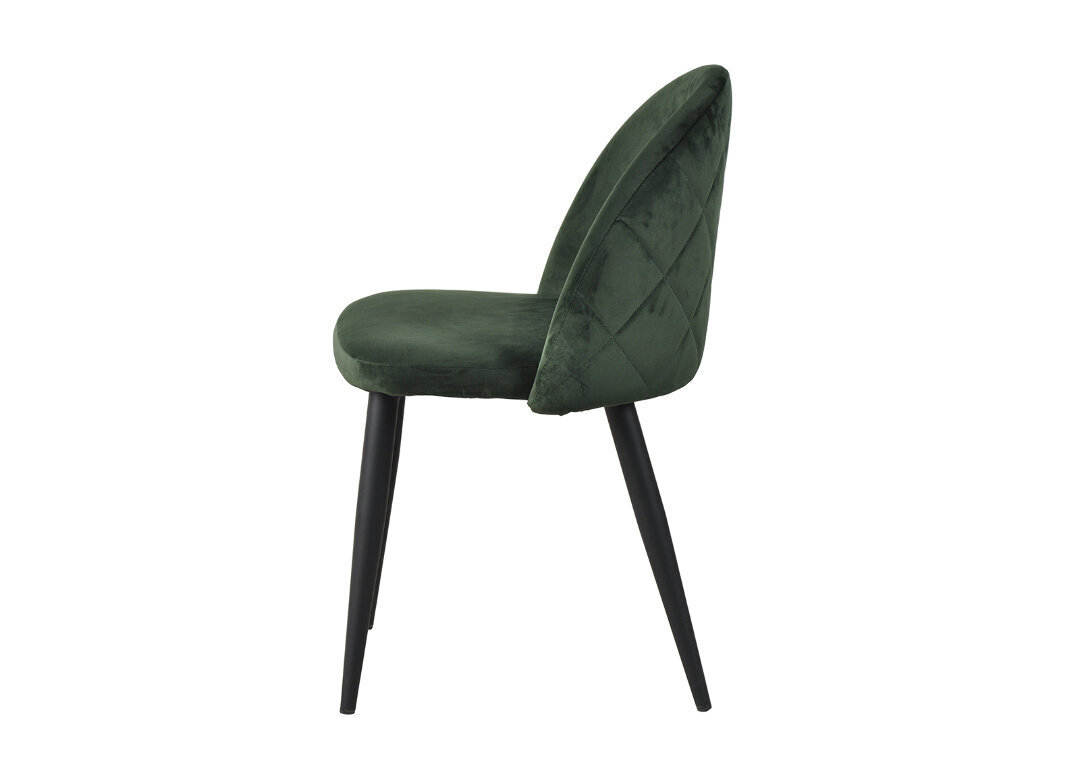 Krēslu komplekts Sit, 2 gab., zaļš cena un informācija | Virtuves un ēdamistabas krēsli | 220.lv