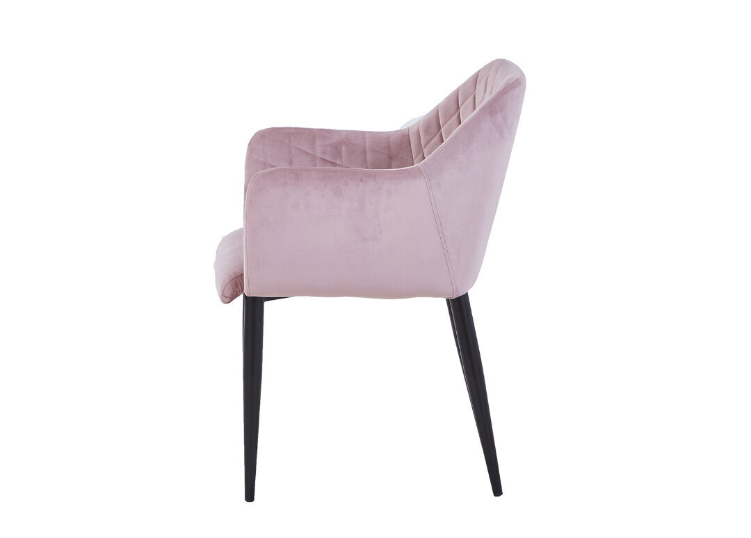 Ēdamistabas krēsli/atzveltnes krēsli Sit, 2 gab., antīki rozā cena un informācija | Virtuves un ēdamistabas krēsli | 220.lv