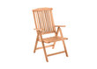 Saliekams āra krēsls, brūns цена и информация | Dārza krēsli | 220.lv