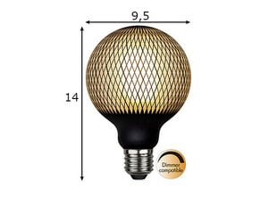 Dekoratīvā elektriskā spuldze, E27, 4 W/180 lm цена и информация | Лампочки | 220.lv