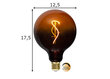 Dekoratīvā elektriskā spuldze, E27, 4 W/55 lm цена и информация | Spuldzes | 220.lv