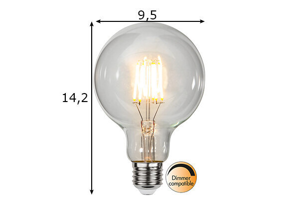 LED elektriskā spuldze, E27, 4,7 W/470 lm цена и информация | Spuldzes | 220.lv