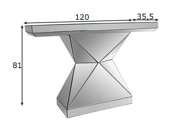 Konsoles galds cena un informācija | Kosmētikas galdiņi | 220.lv
