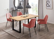 Ēdamistabas krēslu komplekts, 2 gab., rozā цена и информация | Virtuves un ēdamistabas krēsli | 220.lv