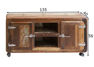 TV galdiņš Fridge, daudzkrāsains cena un informācija | TV galdiņi | 220.lv